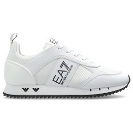 Emporio Armani Chaussures de sport avec logo Blanc