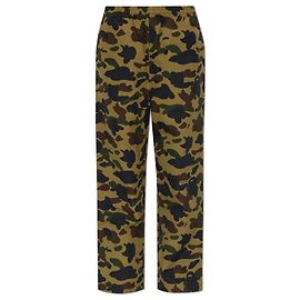 Autre Marque Hose mit Camo-Motiv Grün