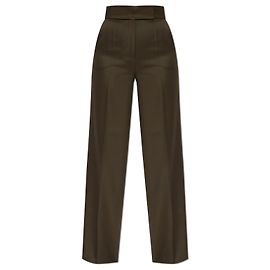 Max Mara Wollhose "Arturo" Grün