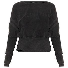 Autre Marque T-shirt nera con logo MISBHV in cotone Nero