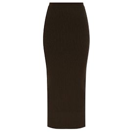 Jupe en maille verte Max Mara Boris Vert