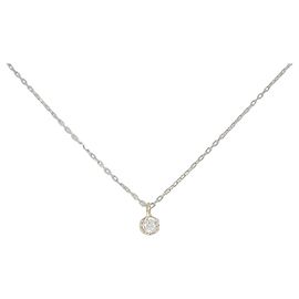 Autre Marque Colar de Diamantes Au750 Dourado
