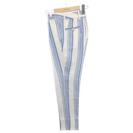 Calças Gucci Branco Azul