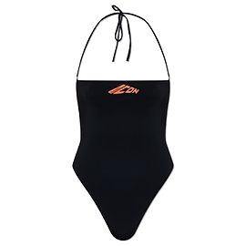 Costume da bagno intero bandeau nero Dsquared2 Nero
