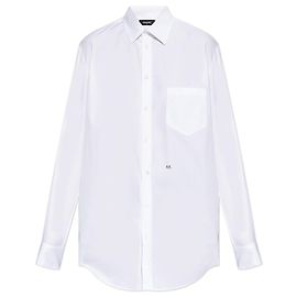Dsquared2 Oversized Baumwollhemd Weiß Weiß
