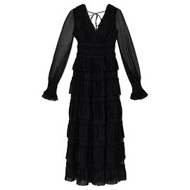 Autre Marque Tüllkleid `Xantara` Schwarz