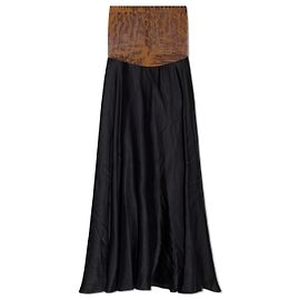 Jupe maxi O-GARCIA Diesel noire en viscose Noir
