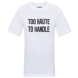 Moschino T-shirt con ricamo Bianco