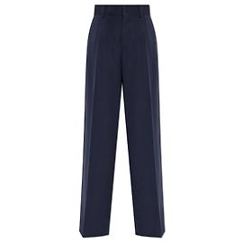 Calças de lã azul marinho Dsquared2 Azul Azul marinho