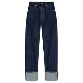 Jeans Tomboy Dsquared2 Bleu Coton Bleu Bleu Marine