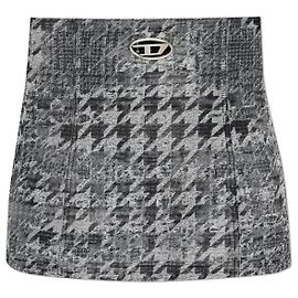 Top Diesel DE-ORSET-FSH1 de pata de gallo en algodón gris Gris
