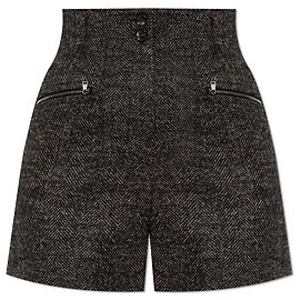Max Mara Bolzano wool shorts brown Brown