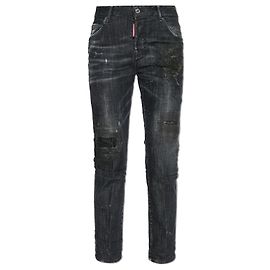 Jeans Cool Girl Dsquared2 Noir en Coton Noir