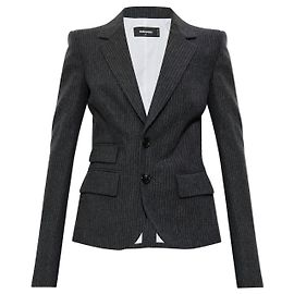 Dsquared2 Blazer de raya diplomática Gris