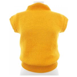 Hermès Top de malha Hermes Laranja