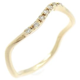 Autre Marque NOJESS K10 Gold Diamantring Golden