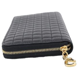 Céline CELINE Long Wallet Leather Gold Black Auth 213198SAM - Jerrillo Outro