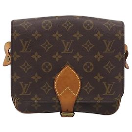 LOUIS VUITTON Monogram Cartouchiere MM Shoulder Bag M51253 LV Auth ka6796 - Jerrillo Outro