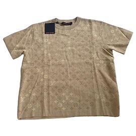 T-shirt Louis Vuitton Monogram Beige Beige