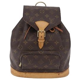LOUIS VUITTON Monogram Montsouris MM Backpack M51136 LV Auth ka6846 - Jerrillo Outro