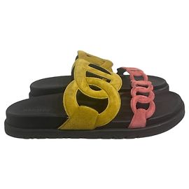 Sandales Hermès Extra T.36 Yellow