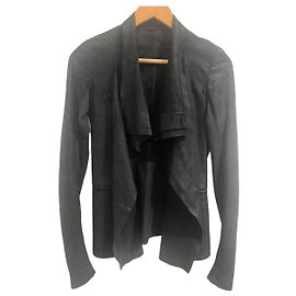 Veste Rick Owens noire T.36 Black
