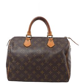 Sac à main Louis Vuitton Speedy 30 Monogram Marron M41526 Marron