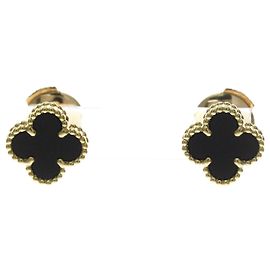 Orecchini Van Cleef & Arpels Sweet Alhambra D'oro