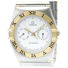Reloj de pulsera Omega Constellation 18K Gold y acero inoxidable Quartz Otro