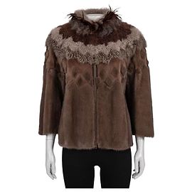 Veste en fourrure Brunello Cucinelli IT 44 (L) Autre