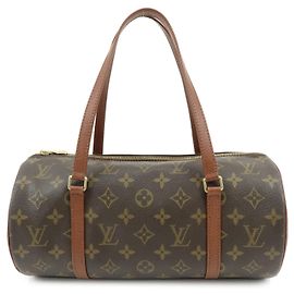 Bolsa de mão Louis Vuitton Monogram Papillon 30 Brown M51365 Marrom