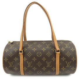 Bolsa de mão Louis Vuitton Monogram Papillon 30 Brown M51385 Marrom