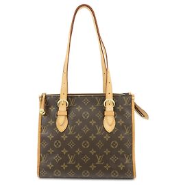 Bolsa de Ombro Louis Vuitton Monogram Popincourt Haut Brown M40007 Marrom