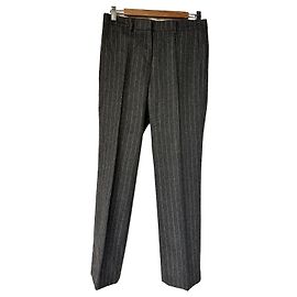 Autre Marque Pantaloni a righe grigi Altro Grigio