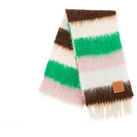 LOEWE - Cachecol Loewe em mohair e lã multicolorido Multicor
