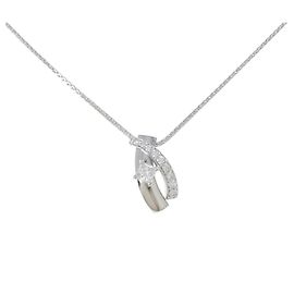 Autre Marque Collana di diamanti PT950 Argento