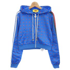 Gucci Adidas GG Jacket Blue