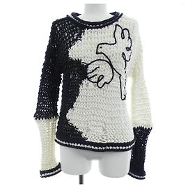 Chanel Top Schwarz Weiß