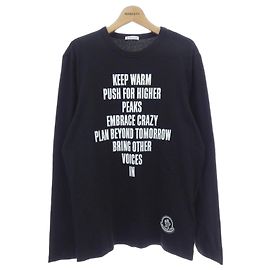Camiseta de algodón Moncler Negro