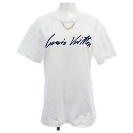 Camiseta de algodón Louis Vuitton Blanco