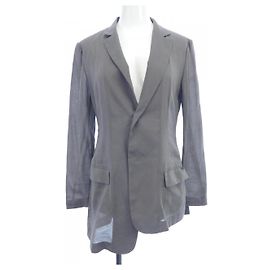 Autre Marque Casaco Yohji Yamamoto Noir Marrom