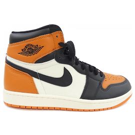 Autre Marque Sneakers Nike Jordan Nero Bianco Arancione
