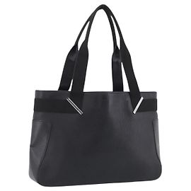 GUCCI Hand Bag Leather Black Silver 73983 Altro