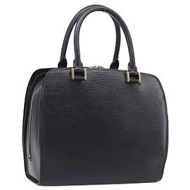 LOUIS VUITTON Epi Pont Neuf GM Handtasche Schwarz M59042 LV Andere