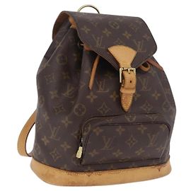LOUIS VUITTON Monogram Montsouris MM Backpack M51136 LV Other