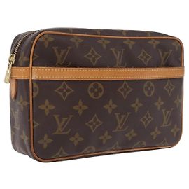 LOUIS VUITTON Monogram Compiegne 23 Clutch Bag M51847 LV Otro