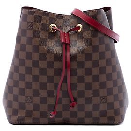 Louis Vuitton Brown Damier Ebene Neonoe MM Marrom