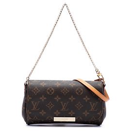 Louis Vuitton Brown Monogram Favorite PM Marrom