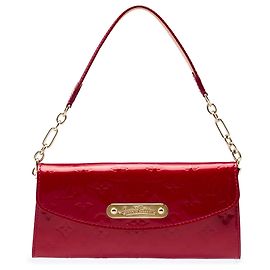 Louis Vuitton Red Monogram Vernis Sunset Boulevard Rouge