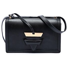 LOEWE Borsa a tracolla Barcelona Medium in pelle nera Nero
